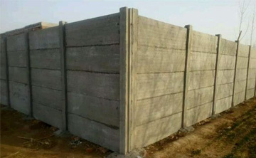 斜墙结构在预制围墙中的优点 还需搭配什么